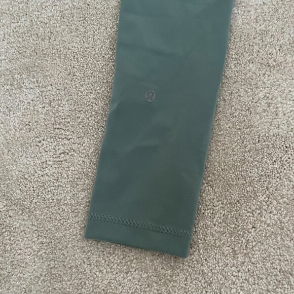 Lululemon Wunder Train Contour Fit High-Rise Crop 23" Misty Glade Size 2 - Picture 5 of 14